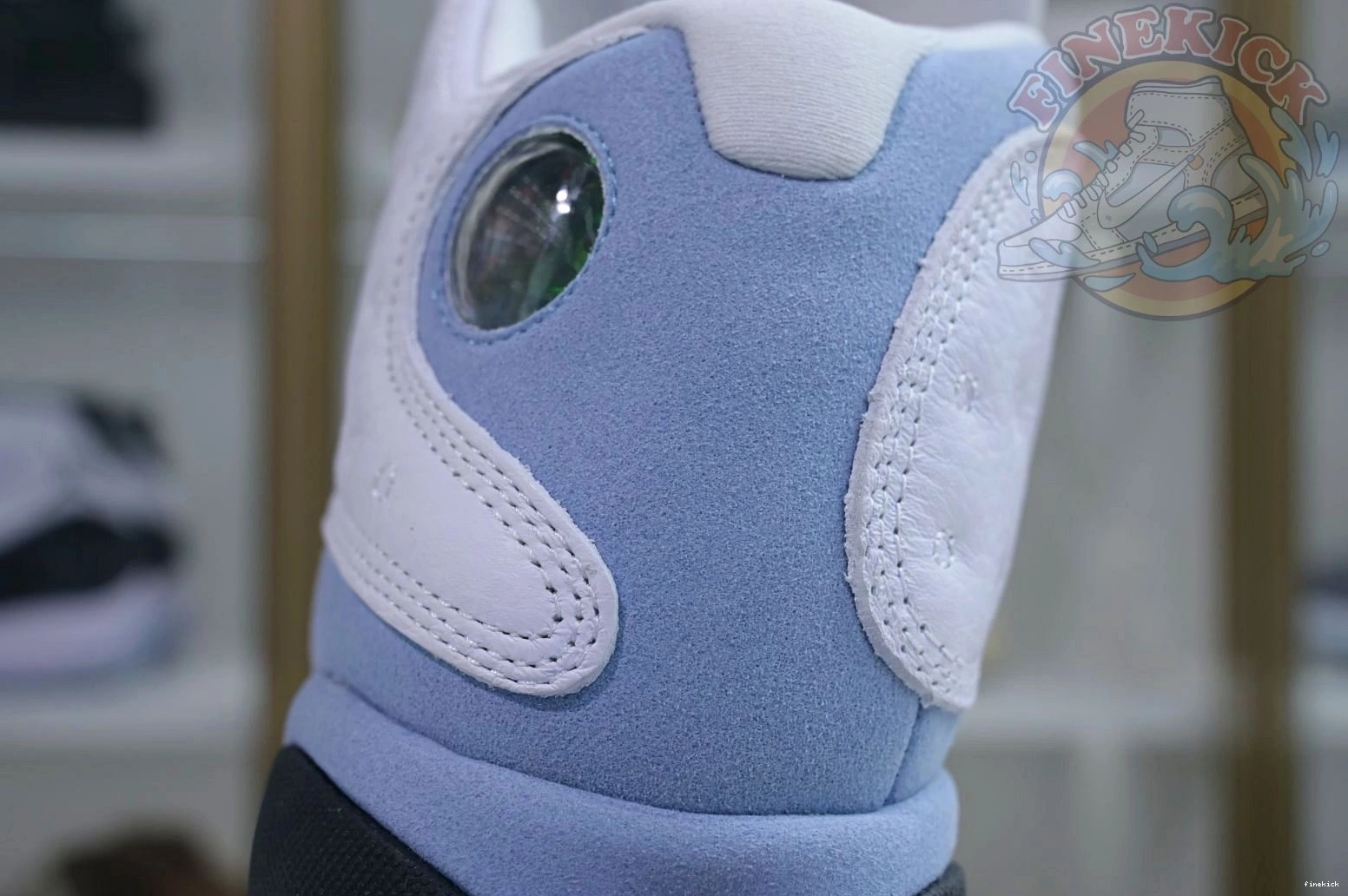 Air Grey” Jordan 13“Blue 0122
